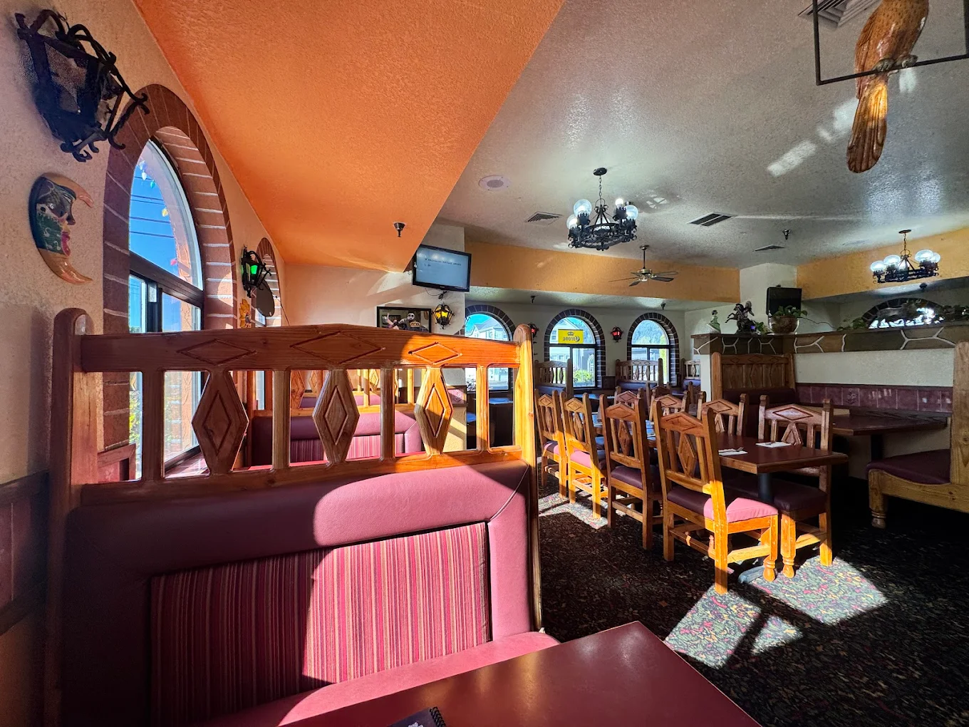 Inside El Charro Mexican Grill